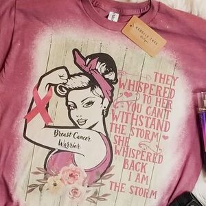 Women's Gray Faith Family Football Tee